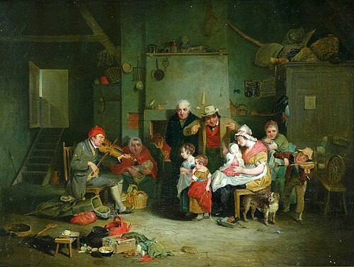 The Blind Fiddler, , David Wilkie