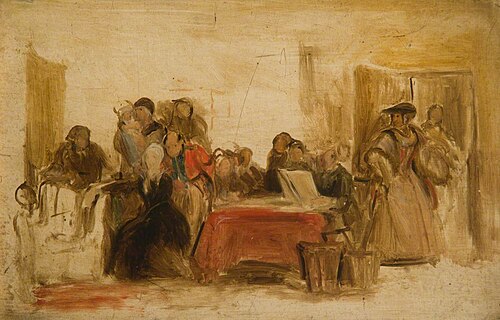 The Reading of the Will, , David Wilkie
