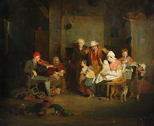 The Blind Fiddler, , David Wilkie