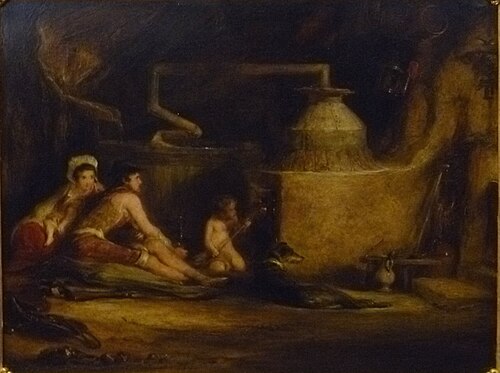 Clandestine Irish Distillery, 1839, David Wilkie