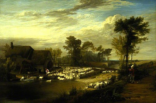 Sheepwashing, 1816, David Wilkie