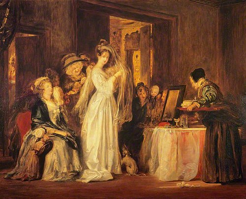 The Bride at her Toilet on the Day of her Wedding, 1838, David Wilkie