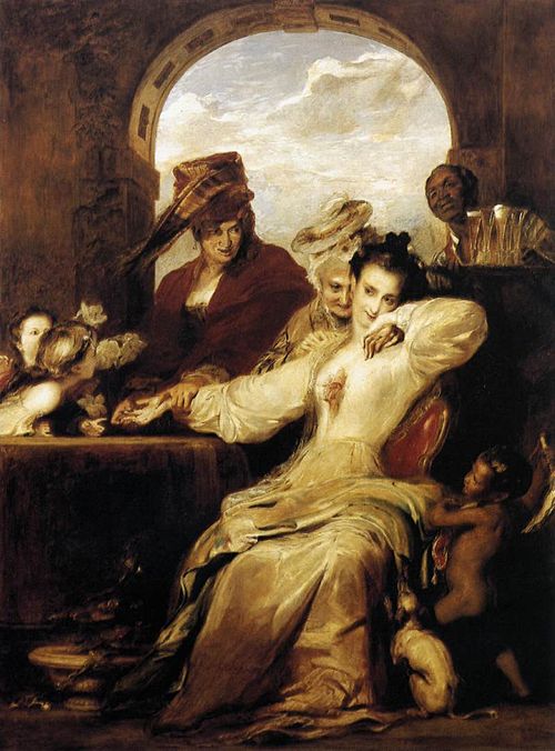 Josephine and the Fortune-teller, 1837, David Wilkie