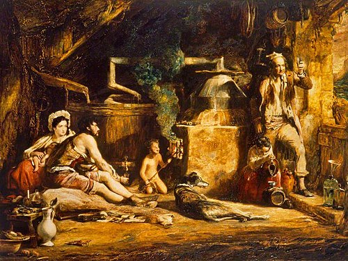 The Irish Whiskey Still, 1840, David Wilkie