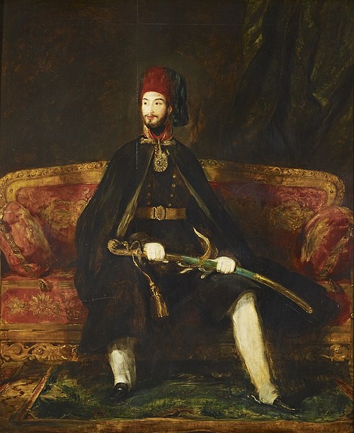 Sultan Abdülmecit Ier, empereur de l'Empire Ottoman (1823–1861)., 1840, David Wilkie