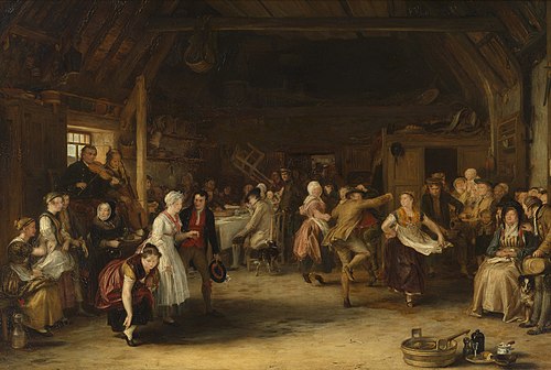 The Penny Wedding, 1818, David Wilkie