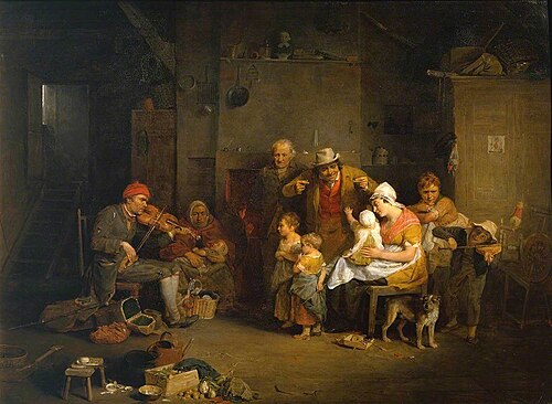 The Blind Fiddler, 1806, David Wilkie