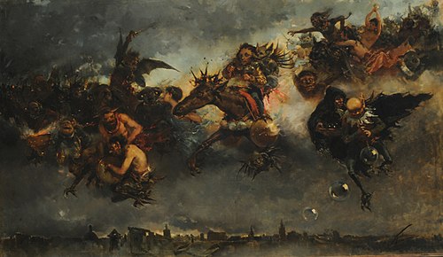 Walpurgis Night, 1887, Mariano Barbasán Lagueruela