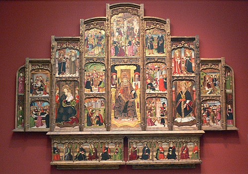 Altarpiece of Saint Peter, 1480, Martín de Soria