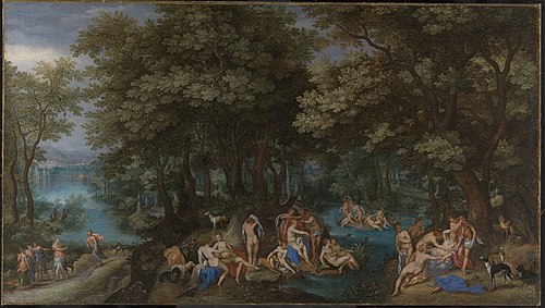 Diana discovers the pregnancy of Callisto, 1610, Denys van Alsloot