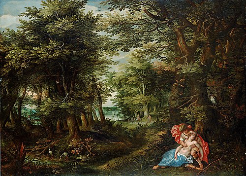 Landscape with Cephalus and Procris, 1608, Denys van Alsloot