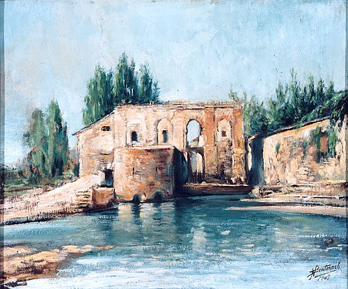 Molino de La Albolafia, 1907, Narciso Sentenach y Cabañas