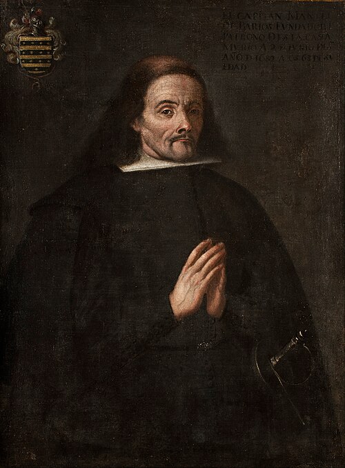 Porträt des Manuel Barrios, 1682, Pedro Ruíz González