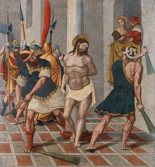 Flagellation of Christ, 1543, Pere Serafí