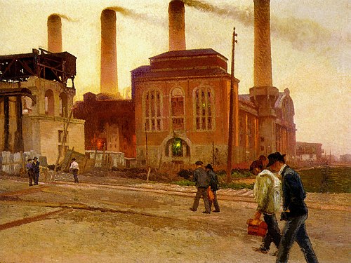 Factories, 1914, Pío Collivadino