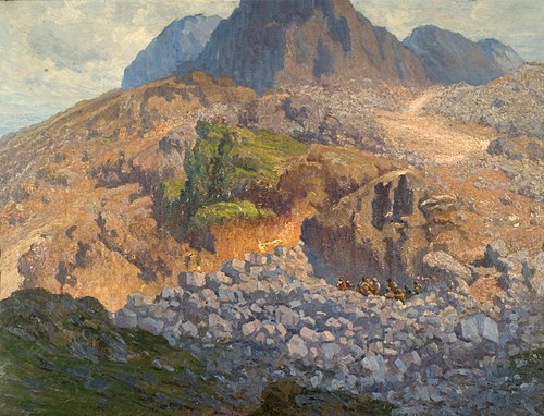 Paisaje de Tandil, , Pío Collivadino