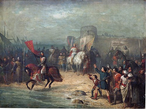 Santa Cruz sobre las aguas (boceto), 1865, Ricardo Balaca