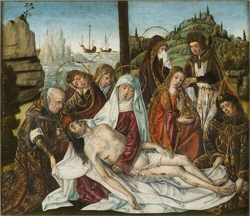 The Lamentation, 1486, Roderic d'Osona
