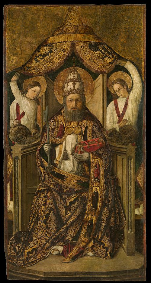 Saint Peter Enthroned, 1480, Roderic d'Osona