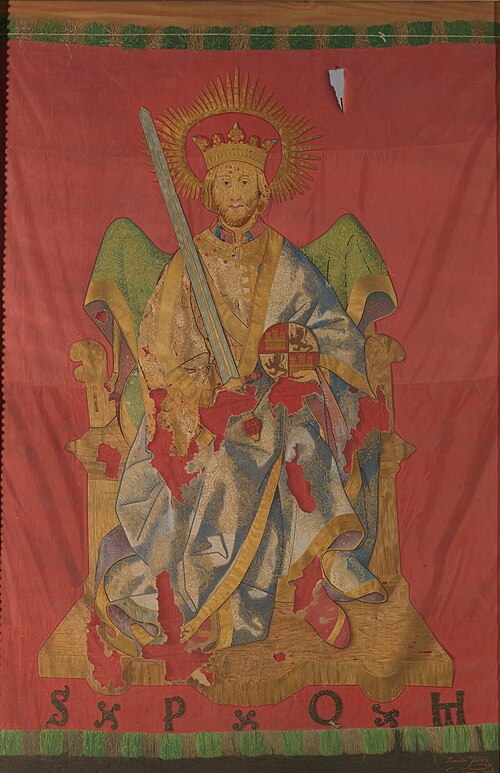 Pendón de Fernando III el Santo, 1878, Rosendo Fernández