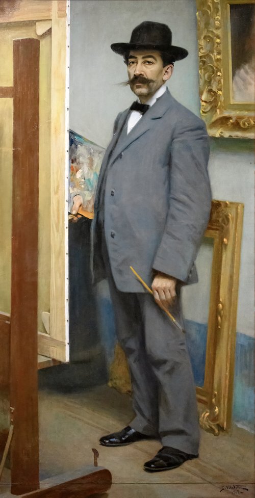Segundo Matilla Autoportrait de 1907, 1907, Segundo Matilla