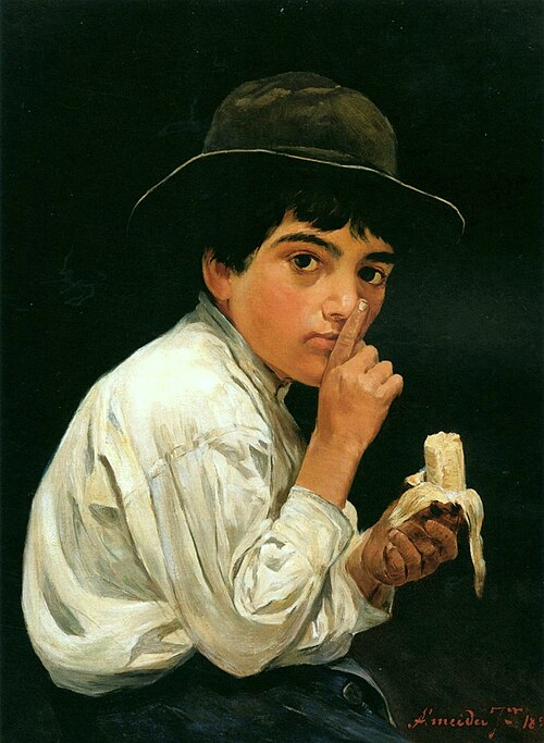 Boy with a Banana, 1897, Gani Gashi
