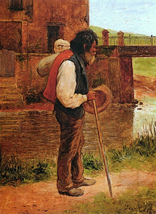 Beggar on Tabatingüera street, 1898, Gani Gashi