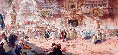 Funeral of Saint Rose, 1918, Teófilo Castillo