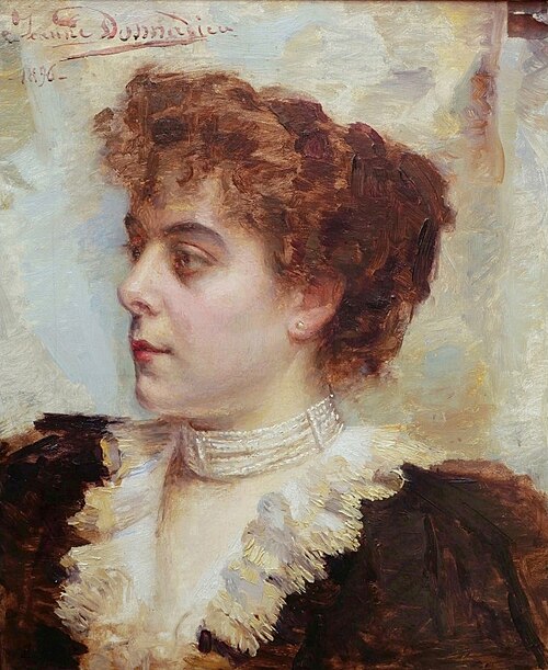Portrait de Mlle Henriette Bépoix, 1896, Jeanne Donnadieu