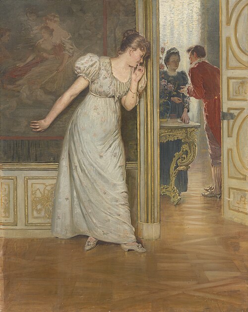 Courting, 1893, Andor Dudits