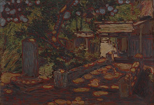 大磯鴫立庵, 1896, Kuroda Seiki