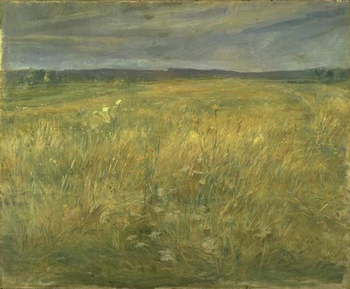 枯れ野原, 1891, Kuroda Seiki