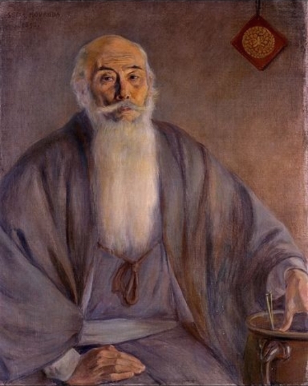 Adoptive Father by Kuroda Seiki, 1898, Kuroda Seiki