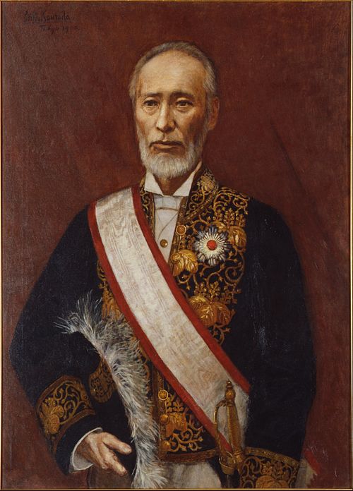 Portrait of Terajima Munenori, , Kuroda Seiki