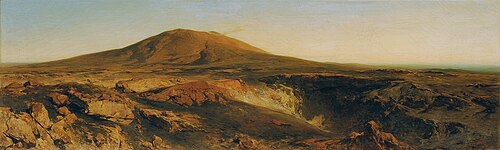 Der Gipfel des Ätna 1878, 1878, Eduard Peithner von Lichtenfels