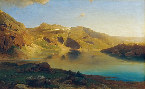 Alpensee, , Eduard Peithner von Lichtenfels