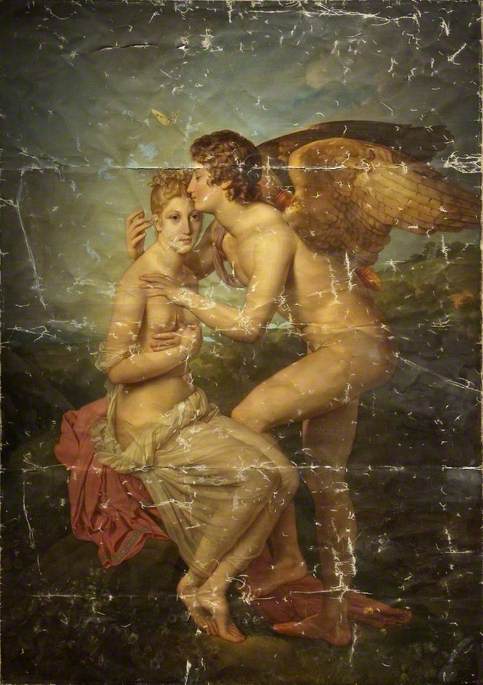Cupid and Psyche, 1847, Paul Baudry
