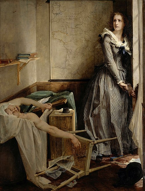 Charlotte Corday, 1860, Paul Baudry