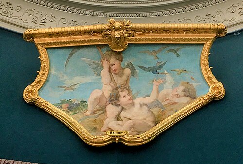 Amours portant les attributs de Céres, 1858, Paul Baudry