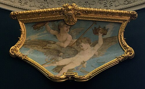 Amours portant les attributs de Jupiter, 1858, Paul Baudry