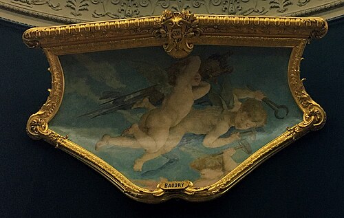 Amours portant les attributs de Vulcain, 1858, Paul Baudry