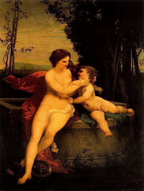 La Fortune et le jeune enfant, 1857, Paul Baudry