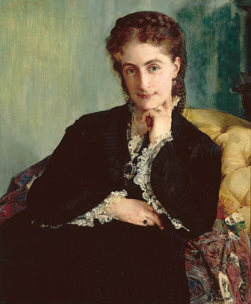 Portrait de Madame Louis Cézard, 1871, Paul Baudry