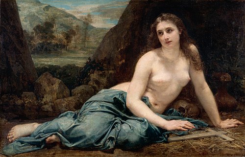 Madeleine pénitente, 1850, Paul Baudry