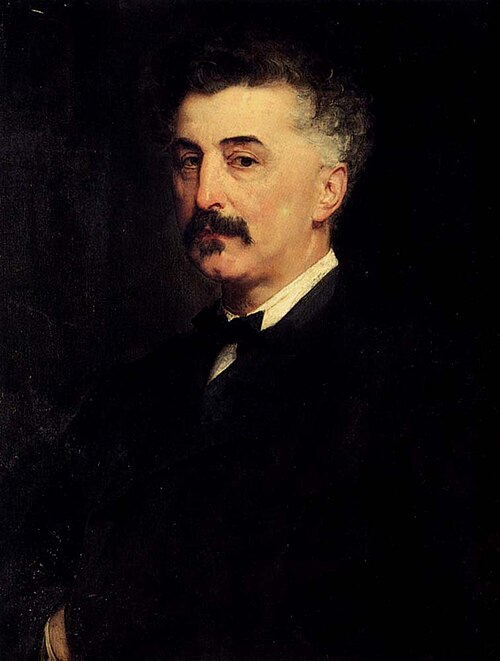 Portrait of Platon Chikhachov, 1864, Paul Baudry
