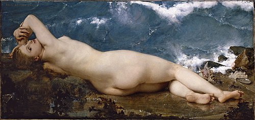 La Perle et la Vague, 1862, Paul Baudry