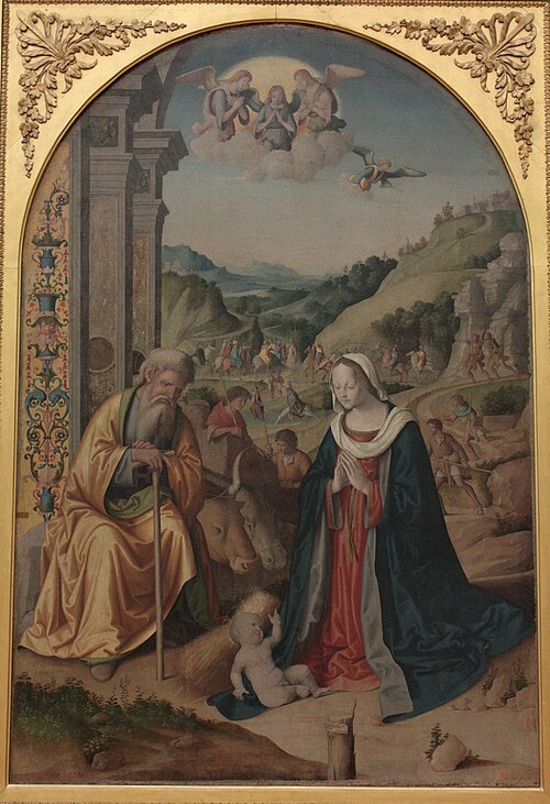 Nativité, 1530, Marco Palmezzano