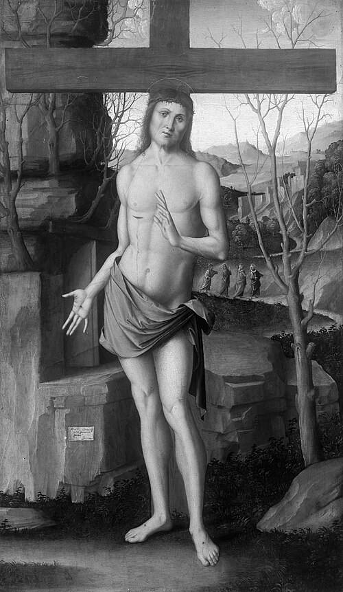 The risen Christ, 1525, Marco Palmezzano