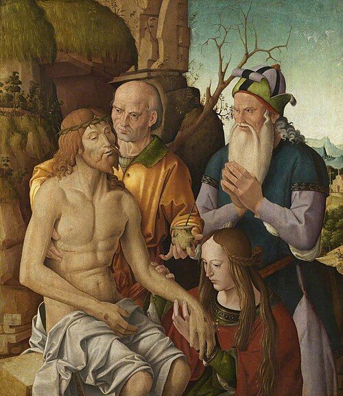 Lamentation over the Dead Christ, 1500, Marco Palmezzano