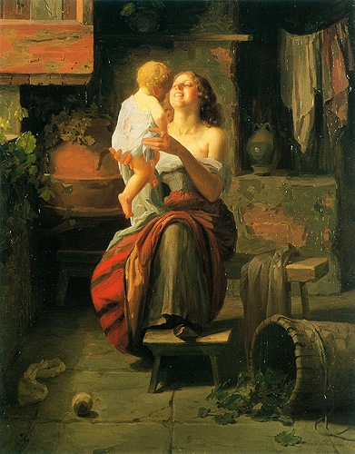 L'Amour maternel., , Carlo Facchinetti